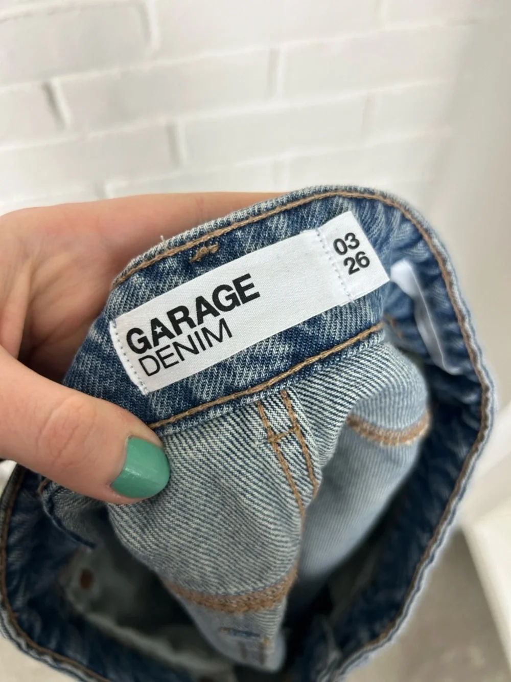 Garage Denim Festival Shorts Size 3/26